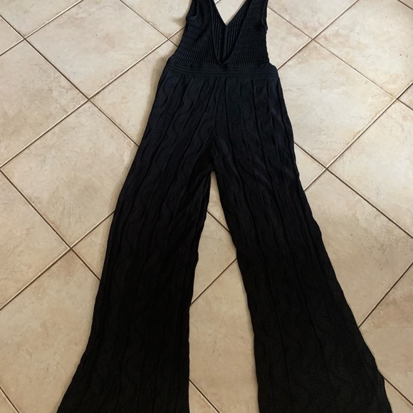 M Missoni Solid knit V-neck jumpsuit with a-line silhouette.Size 46It,US10. NWOT - Picture 10 of 16